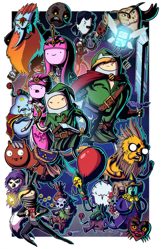 Illustration for article titled A Most Delightful Adventure Time x The Legend of Zelda Crossover